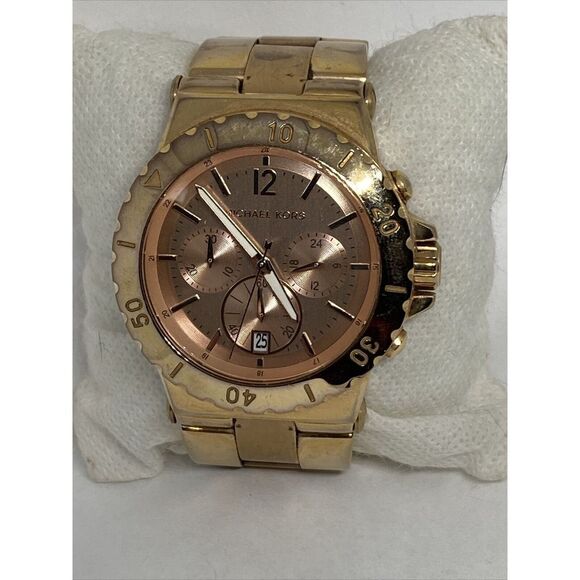 Michael Kors MK5314 Women's Rose Gold Stainless Steel Analog Dial Watch MP348 - Picture 1 of 12